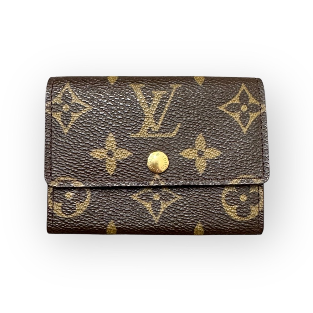 LOUIS VUITTON 1998 Monogram Porte-Monnaie Coin Purse, Vintage - Picture 2 of 16